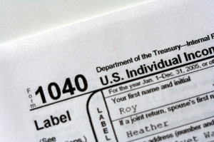 Tax Return Paperwork 